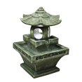 thumbnail image 2 of Fontaine Lanterne Pagode avec Lumière, 2 of 3