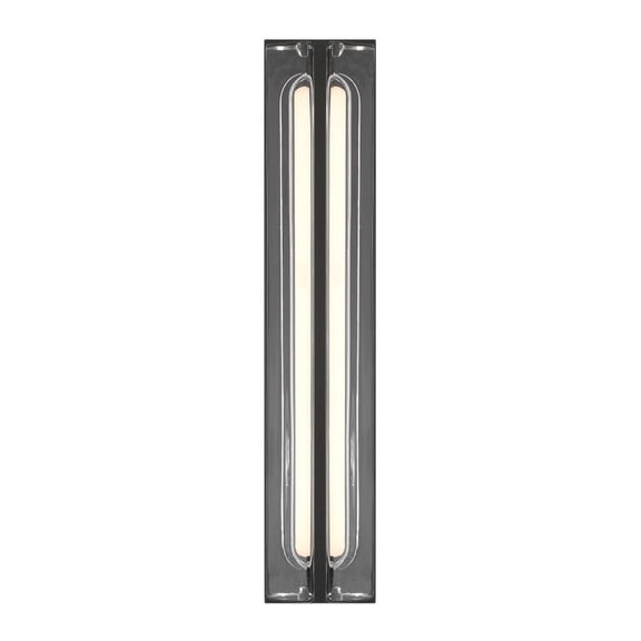 Eurofase 49025-026 Langferd 24 in. Matte Black Clear Glass Outdoor Wall Sconce
