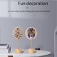 thumbnail image 4 of Wooden Spiral Lollipop Toys Rotating Spin Magic Wand Stress Relief for Adults Chinese Opera Face Yellow, 4 of 5
