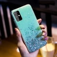 thumbnail image 1 of Funda de teléfono con purpurina de lujo para Samsung Galaxy A10, A31, A51, A71, A70, A50, S10, S20, S21, S9, S8 Plus, S10 E, suave funda de silicona transparente, 1 of 4