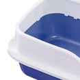 thumbnail image 6 of Enclosed Cat ,Semi-Open Anti-Splashing Cat ,Durable High Side Sifting Toilet for Small Cats,Easy to Clean Medium Blue, 6 of 7
