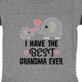 thumbnail image 3 of Inktastic Grandkids Best Grandma Ever Boys or Girls Baby Bodysuit, 3 of 4