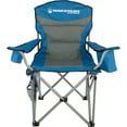 thumbnail image 3 of Wakeman Outdoors Oversized Camping Chair - Heavy Duty Folding Chair, Blue, 3 of 10