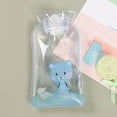 thumbnail image 3 of Vaidha Transparent Portable Hot Water Bottle Mini Water Hand Warmer, 3 of 4