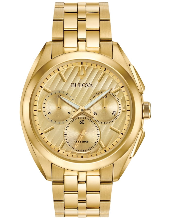 bulova men's curv chronograph