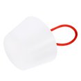 thumbnail image 3 of Uxcell Silicone Rubber Tapered Plug 38 to 49mm Solid Bathtub Bungs Stopper with Handle White, 3 of 5