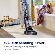 BISSELL CleanView Compact Turbo Bagless, Corded, Compact Vacuum, Lightweight, Scatter-Free Technology, Extension Wand, Model 3437