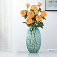 thumbnail image 3 of Jarrón de cristal creativo, arreglos florales geométricos, Floral, central, decoración para hogar, soporte para ramo, floreros decorativos L verde perfecl Jarrón hidropónico, 3 of 8