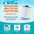 thumbnail image 2 of Hurricane 3 Pack HF4H23-01 Advanced Pool and Spa Filter Cartridge Replacement, 2 of 10