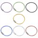 thumbnail image 1 of Cuerda de alambre Irfora 10Pcs Llavero colorido del alambre de acero inoxidable Llavero de la cuerda de la cadena dominante Llavero del anillo del cable del engranaje para la caminata al aire lib Irfora Cuerda de alambre, 1 of 7