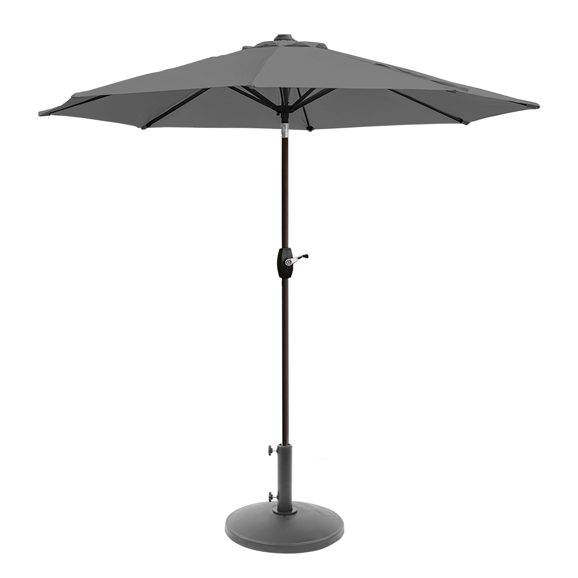 WestinTrends Paolo 9 Ft Patio Umbrella with Base Included, Market Table