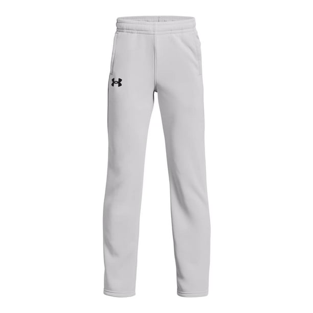 Pantalón Under Armour para niños, forro polar, pierna recta, talla pequeña