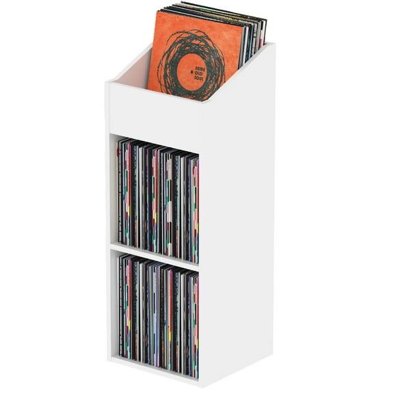 Glorious Record Rack 330, White
