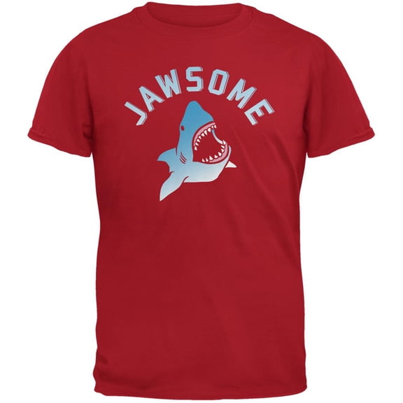 Jawsome Red Adult T-Shirt - Small