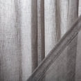 thumbnail image 3 of SAFAVIEH Makena Grommet Curtain Window Panel, 52" x 84", Charcoal, 3 of 3