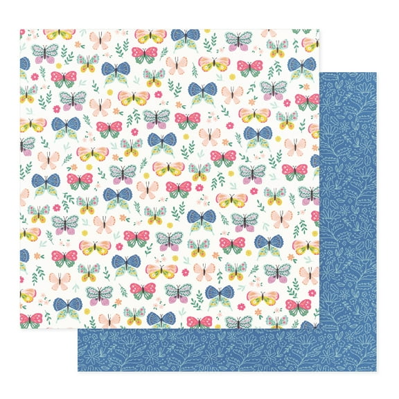 Bea Valint Sketchbook Double-Sided Cardstock 12"X12"-Delicate