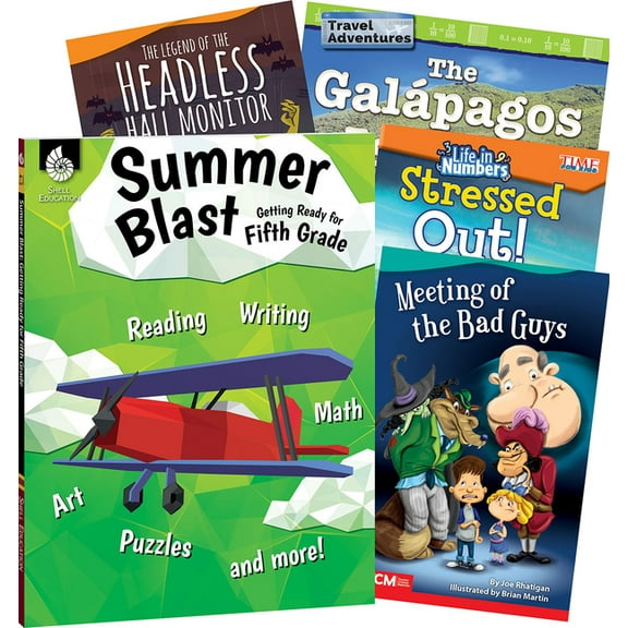 Learn-At-Home: Learn-At-Home: Summer Reading Bundle Grade 5: 5-Book Set (Other)