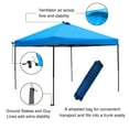 thumbnail image 3 of Abba Patio 10 ft. W x 10 ft. D Steel Pop-Up Canopy, 3 of 9
