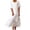 White, variant on XVJRHAK Petite Maxi Dresses for Women Petite Length Women's Solid Round Neck Buttonless Cotton And Linen Irregular Flowing Hem Long Casual Dress Mid-Length(Red,XL)