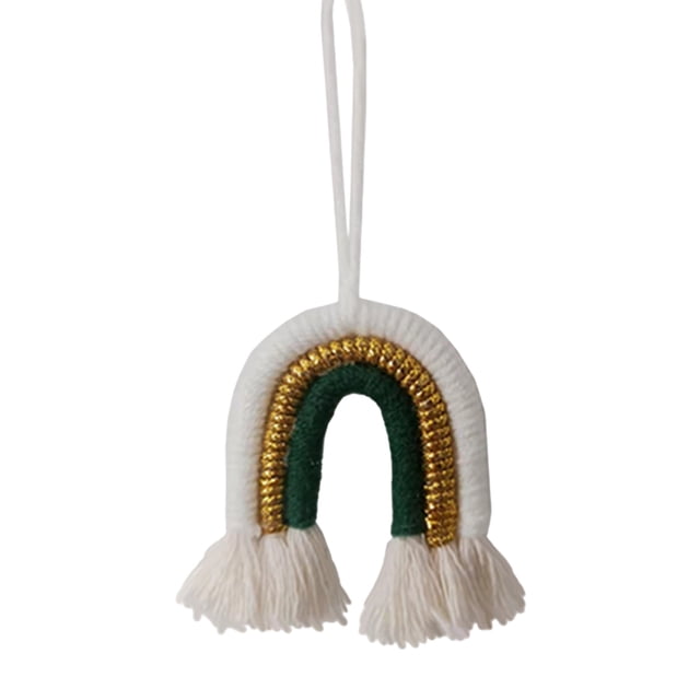 Hangs Pendant Acrylic Rainbow Design Hanging Decorative for Home and Room Decoration