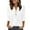 White, variant on Ronuti Womens Tops 3/4 Sleeve Henley Tops for Women Ladies Premium Printed T-shirt Solid color Tops