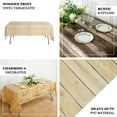 thumbnail image 3 of Efavormart 52"x108" Natural Rustic Wooden Print Plastic Vinyl Tablecloth, Waterproof Disposable PVC Tablecloth, 3 of 5