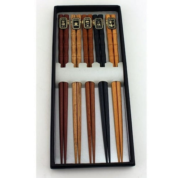 Berghoff Wooden Chopsticks (5 pairs)