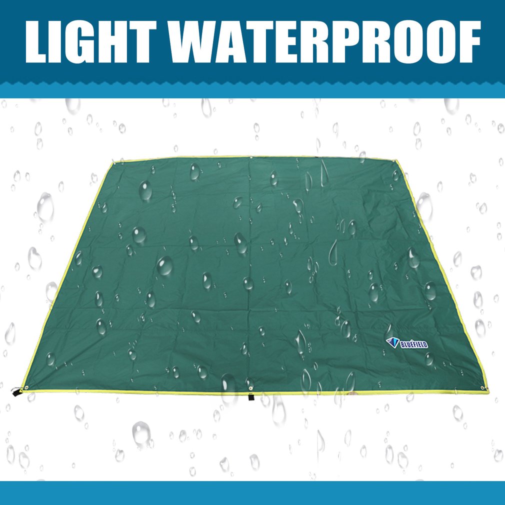 Newest Waterproof Camping Tarp 150x220cm(S),, 4 in1 Multifunctional