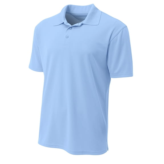 A4 Performance Pique Polo For Men in Lt Blue | N3008