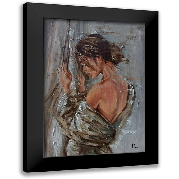 Luniak, Monika 11x14 Black Modern Framed Museum Art Print Titled - Ready?