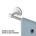 thumbnail image 3 of Umbra Flex Sure-Lock Non-Damaging Towel Bar,Chrome, 3 of 6