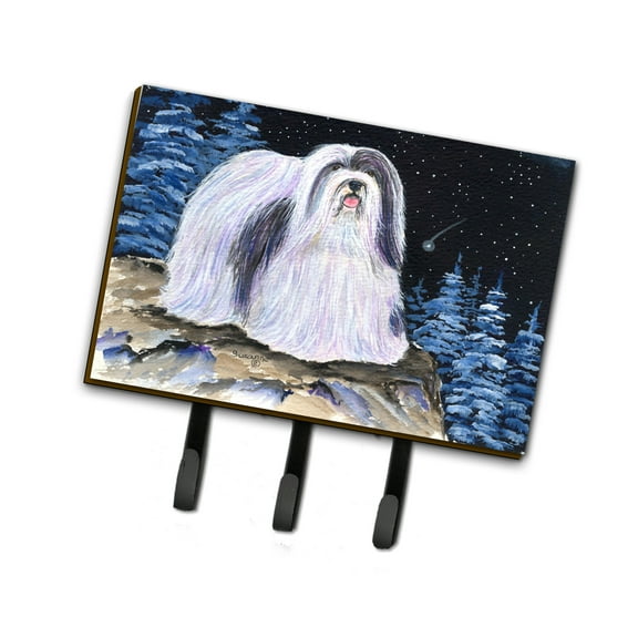 Carolines Treasures SS8450TH68 Starry Night Havanese Leash or Key Holder Triple multicolor