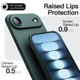 thumbnail image 3 of JETech Slim Case for iPhone Air 6.5-Inch, Ultra-Thin Lightweight Minimalist Phone Cover with Camera Lens Protection, Matte Anti-Fingerprint Finish (Midnight Green), 3 of 6