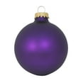 thumbnail image 2 of Christmas By Krebs Made in The USA Designer Seamless Glass Christmas Ball Ornaments, 2 5/8" (67mm), 8 Pieces, 2 of 6