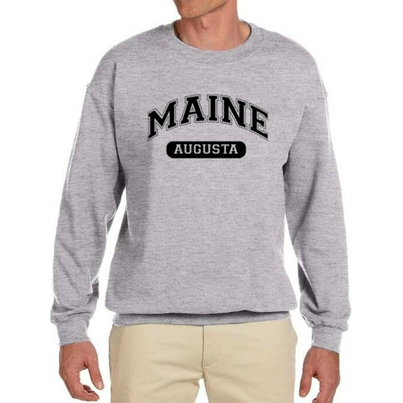 Maine, Augusta Men Sweatshirt, Male x-Large