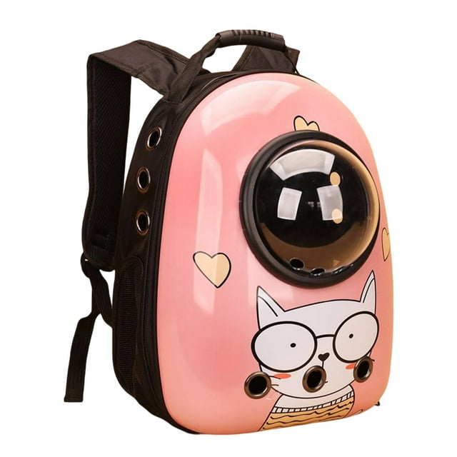 Portador de gato portátil Mochila Cápsula Burbuja Bolsa de viaje para exteriores anteojos gato Zulema Portador de viaje para gatos