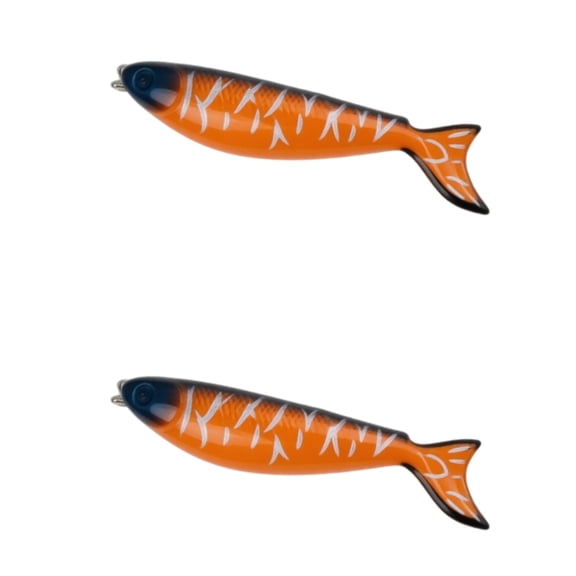 Bisitoy 2Pcs Soft Plastic Fishing Lures Swimbait Paddle Tail Hook for Pike Muskie