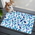 thumbnail image 3 of Rectangle Area Rugs 2 x 3 Ft, Spring Leaves Non-Slip Residential Carpet, Blue Plants Country Botanical Leaf Indoor Crawling Mats Runner Rugs for Living Room/Dining Room/Bedroom, 3 of 8
