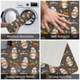 thumbnail image 4 of Balery Gnome And Pumpkin Doormat, Durable Flannel Fabric, Waterproof Stain and Fade Resistant, Low Profile,Indoor Outdoor Door Mats, Easy Clean Patio Entrance Mat, 16x24in, 4 of 9