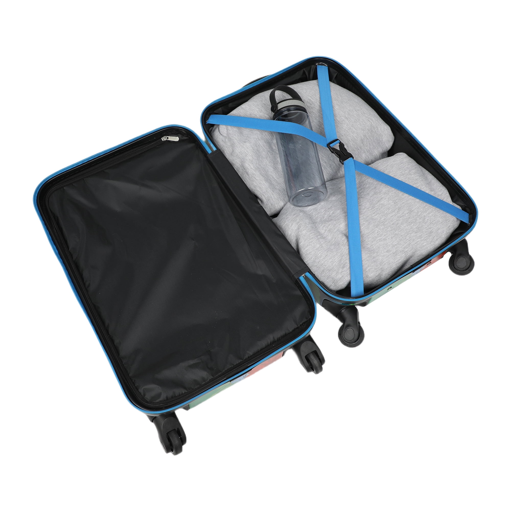 Lilo and Stitch 3-Piece Luggage Set – 20", 24", and 28" Rolling Suitcases