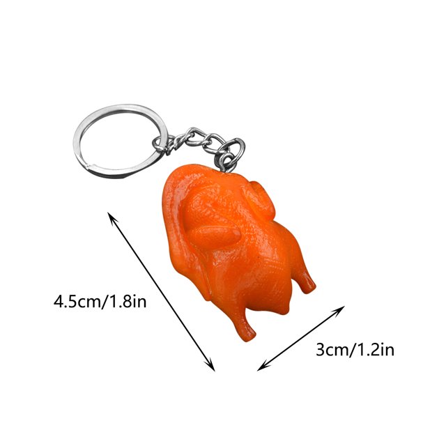 DPTALR Simulation Modèle Alimentaire Mini Porte-Clés Alimentaire Étudiant Sac d'École Pendentif Famille Parti Pendentif