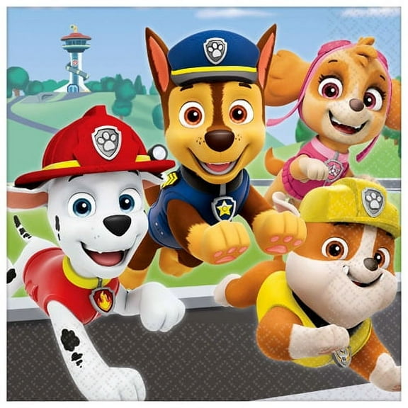 Paw Patrol 'Adventures' Lunch Napkins (16ct)