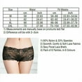 thumbnail image 2 of 6-Pack Women's Lace Boyshorts Bikini Panties Sexy Boy Shorts Panty Underwear (L), 2 of 3
