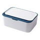 thumbnail image 1 of Dispensador de Toallitas de Baño Azul, Junta de Silicona, Capacidad para 80 Toallitas, Tapa Extraíble, Estuche de Plástico Rellenable para Toallitas Húmedas,Toallas, Cocina,Hogar, 1 of 7