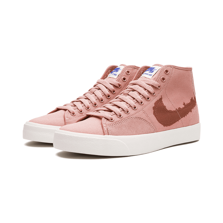 Nike Mens SB Blazer Court Mid Premium Rose Brown White Shoes Size 14 DM8553-601 Nike Mens SB Blazer Court Mid Premium Rose Brown White Shoes  main image 4