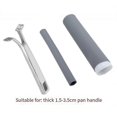 thumbnail image 3 of Pot Handle Anti-Scalding Heat Insulation Cover, Silicone Thermal Insulation Handle Cover Sleeve M, 3 of 5