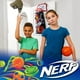 thumbnail image 4 of Canasta de baloncesto NERF para ropa sucia sobre la puerta, color negro, 4 of 8