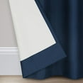 thumbnail image 4 of Eclipse Kendall Grommet Blackout Curtains, 84 In Long x 42 In Wide, Denim, 4 of 7