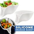 Drainage Basket Funnel Multifunctional Drainage Basket Large Capacity