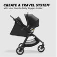 thumbnail image 6 of Baby Jogger City GO 2 Infant Car Seat, Lunar Black, 6 of 8